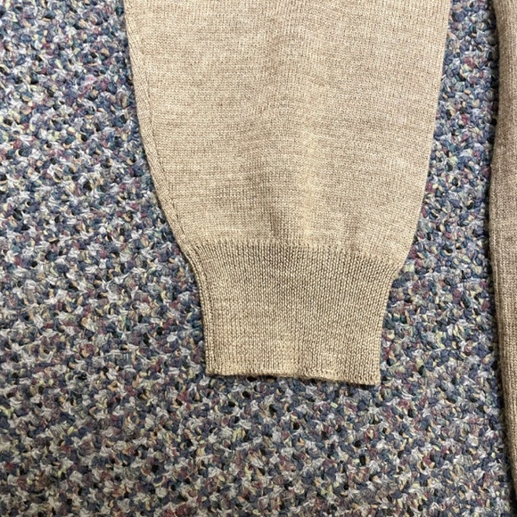 Joseph & Lyman Men’s Tan Wool Sweater Size XL - Picture 4 of 11